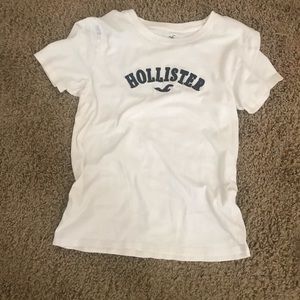 HOLISTER WHITE T SHIRT